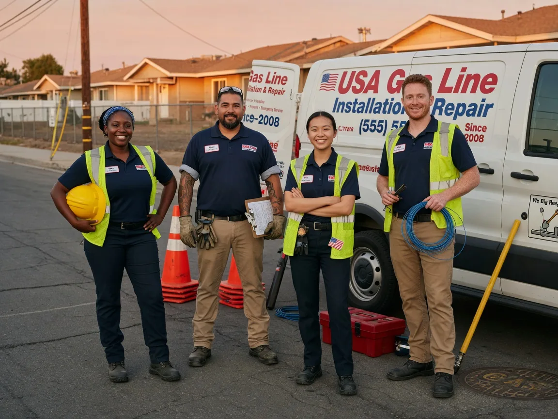 Gas Line Installation company in Chapin, IL